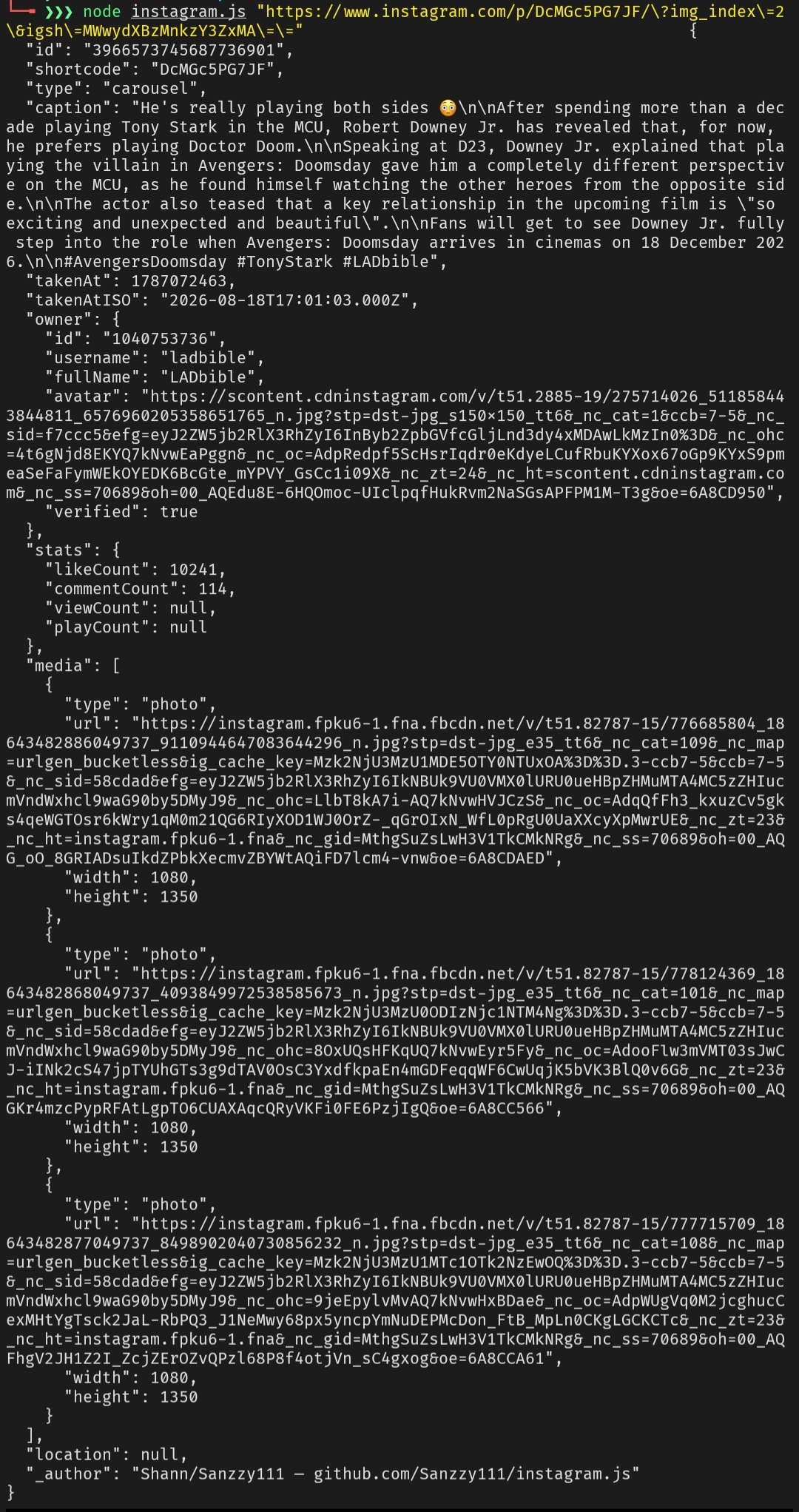 contoh download foto